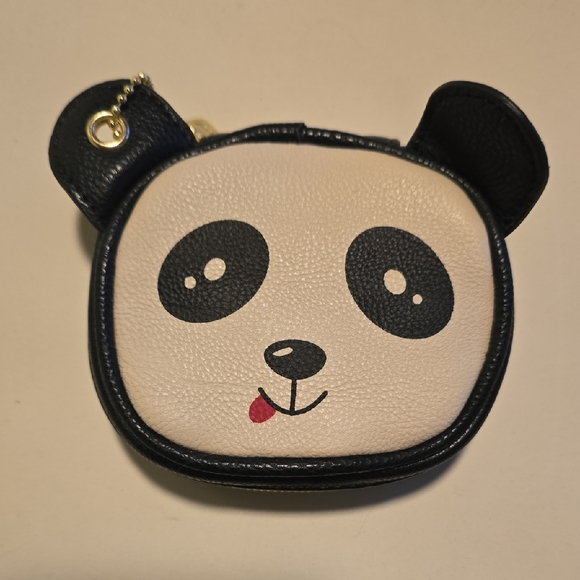 Betsey Johnson Handbags - NWOT Betsey Johnson Panda Contact Lens Case With Mirror